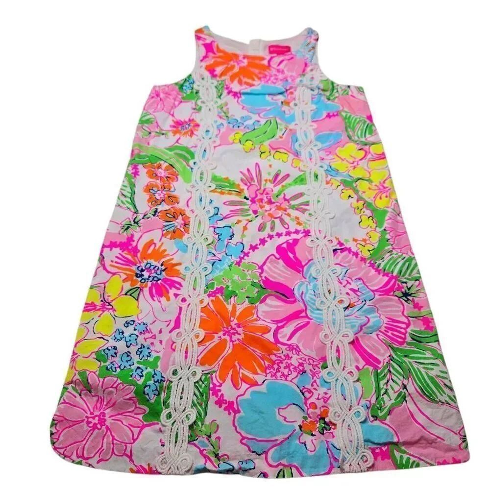 Lilly Pulitzer x Target Nosey Posey Shift Dress Girls XL 14/16